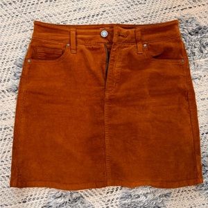 Market & Spruce Adalee Corduroy Skirt